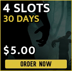 4 slot 7 Days to Die server for $5.00 billed monthly
