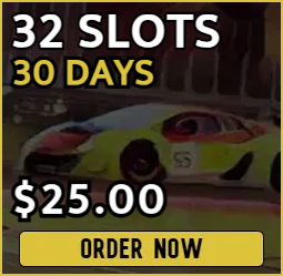 32 slot Assetto Corsa Competizione server for $25.00 billed monthly