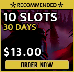 10 slot V Rising server for $13.00 billed monthly