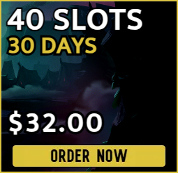 40 slot V Rising server for $32.00 billed monthly